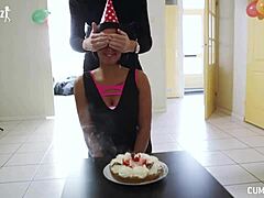 Dutch Bday Girl's 7 Jizzloads Facial