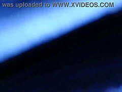 I pull my friend's wife's panties aside and cum in her pussy doggystyle