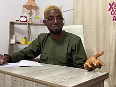 Discipline This Horny Ebony Teen's Wet Pussy with Your Huge Black Cock Teacher!