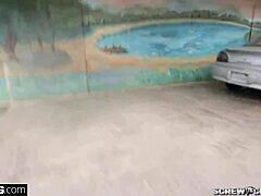 lana rhoades grips cops throbbing cock for wild car test drive