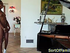 i doggystyle my pierced black stepdaughter by piano hard