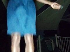 athletic brunette works out in dorm before roommate fucks her