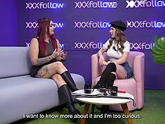 Christy Evans spanks and fucks Dani Ortiz wildly!