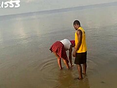 Asian Pornstar Beach Backstage Ass Fun Exposed!