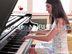 sweet girl katty west prepares for her exciting date tonight