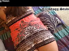 Old man rams young bbw babysitter's fat ass hard interracial pov