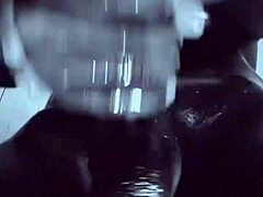 A bodybuilder unloads monster BBC cum breeding deep in dorm pussy close-up