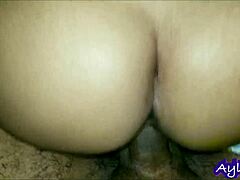 stepdad fucked me hard after his team lost 😩🍆💦 big cock creampie