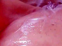 Gretala's Creamy Scented Pussy Dripping Wet!