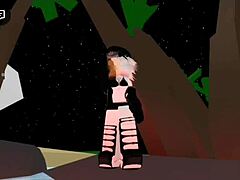 femboy lures me to room for rough tits-out shemale fuck in brookhaven