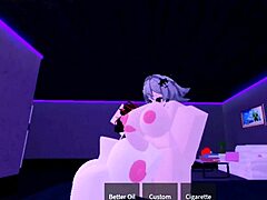 Futa pounds schoolgirl's ass hard at home!