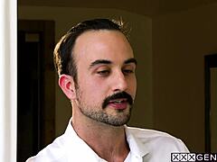 Ella Hollywood Swallows Monster Cock Before Bad Guy Fucks Shemale Maid