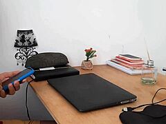 Picture this mature begging repairman for deep anal pounding on her kitchen table.