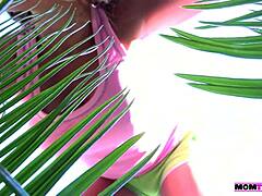 i'm obsessed watching petite teen lick milf danica dillon's shaved pussy in lesbian threesome