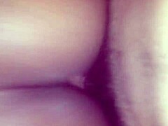Ebony Big Ass Takes Light-Skinned Cock Deep