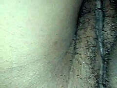 homemade ebony amateur close-up wet pussy takes big black monster cock pounding