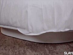 busty blonde angel rides katrina colt's mouth to cum 😍💦 fingering hairy pussy too!! slurp slurp