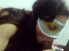 Whoa, feel that hot creampie explode after her wild blowjob sucking every inch of cock!