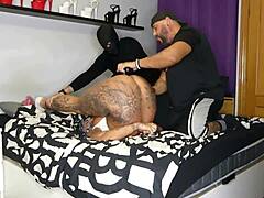 danaxmuscles anal fucked deep by TWO neighbors