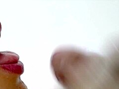 Gwen Tempted by Mom's Big Dick BF for Bent Over Ass to Mouth Creampie