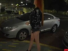 skinny redhead brazilian sucks cock swallows hot load ayla andrada