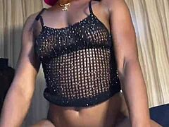 waking up to fuck my cute ebony neighbor doggystyle before work