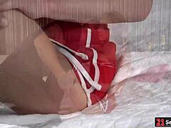 Petite French Girlfriend Craves Secret Anal Thrills