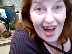 Dirty Dawnskye1962 Teases Tits in Fishnets and Heels!