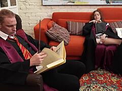 hey wanna feel hermione's wet mouth deepthroat your cock pov?