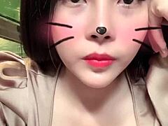 Asian Big Tits Girl Shows Off White Boobs on Bigo Live