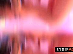 Curvy Freaky Babe Twerks Huge Tits And Rips Thong Off!