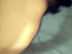 Cheating chubby BBW wife pounds her plump tits in homemade fuck!