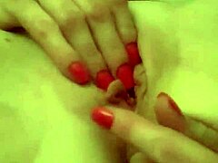 what if this sexy brunette toys her wet hole?