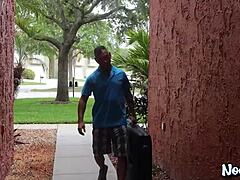 naomi foxxx ebony milf squirts hard on huge black cock during oily massage interracial pounding