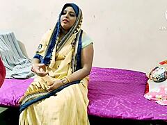 Indian Mommy Sucks Monster Cock Like a Horny Slut!