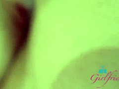 Fiona sprouts bends over for doggystyle pounding footjob creampie in homemade pov