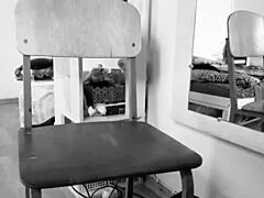 dirty noir babe sucks blows dildos in ripped cosplay fantasy