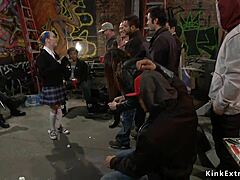 What happens when preacher's teen gets publicly group-fucked?