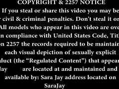 oh sara jay's huge tits and wet pussy get finger fucked so good by that sexy milf