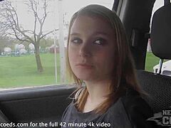 Barely Legal Teen Braces Flashes Pink Pussy Masturbates