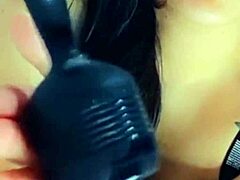 her pussy squirts endless pleasure on this dildo ride maquinasperfectas