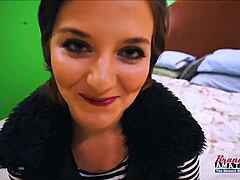 Man, this horny cutie kylie deepthroats cock so good before pussy pounding!