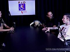 bia hot spills naughty secrets in lingerie casting full of humiliation