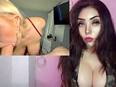 horny latina loses virginity to busty stepmom creampie