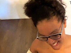 cute black sascha visits neighbor for interracial fun 😘