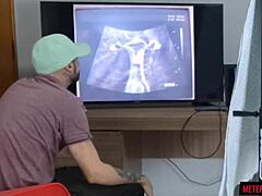 Cuckold Takes Wife to Clandestine Gynecologist for Ultrasound Exam