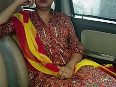 Beautiful Punjabi Wife Bent Over Car by Husband in Steamy Outdoor Wedding Fantasy