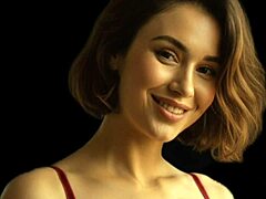 blonde tiffany ai model craves big cocks but will she handle this monster cumshot?