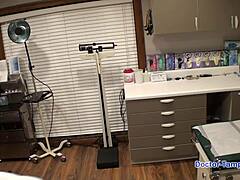 Dr Tampa Locks Up Big Ass Naomi Alice Backstage Handcuffed Spread