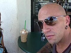 Holly West Fingers Ass And Pussy In Fishnets Before Hard Doggystyle